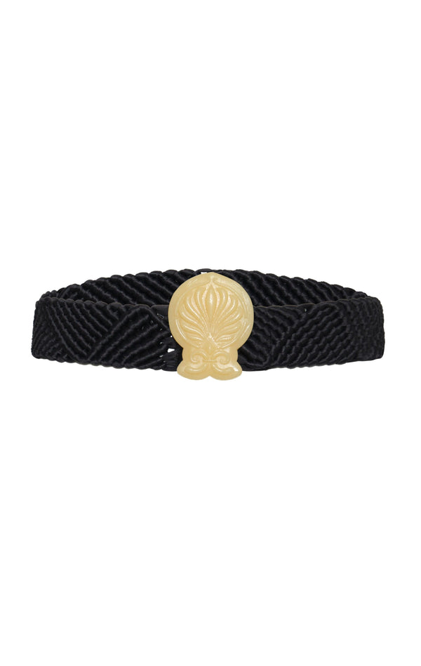 Costa Dorada Braided Belt / Black