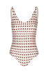 Olympic One Piece / Ivory Wine Seeds - White