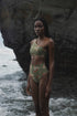 Currulao Top / Olive Chontaduro - Orange