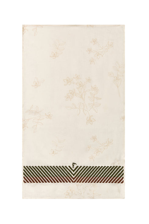 Egua Embrodered Linen Towels / Set of 2