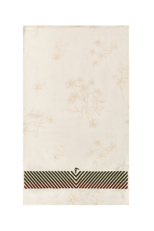Egua Embrodered Linen Towels / Set of 2