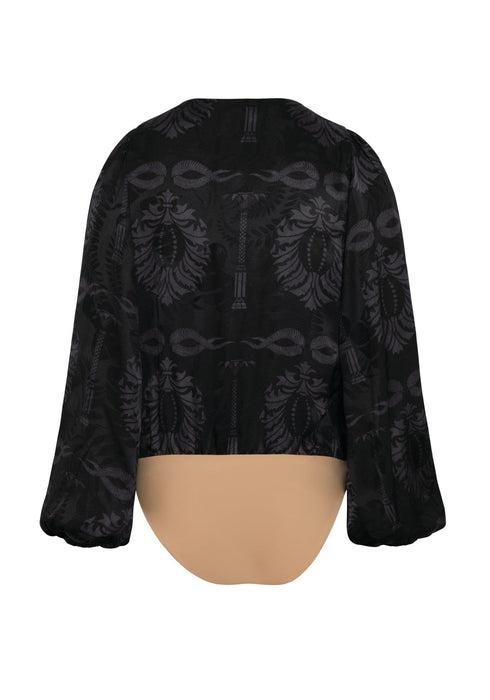 Sambale Jacquard Bodysuit / Black