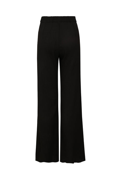 Santo Tomás Martellato Silk Pants / Black