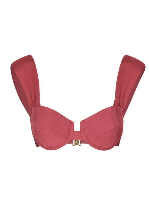 Sabina Jersey Top / Terra