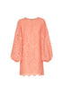 San Marco Eyelet Mini Dress / Apricot