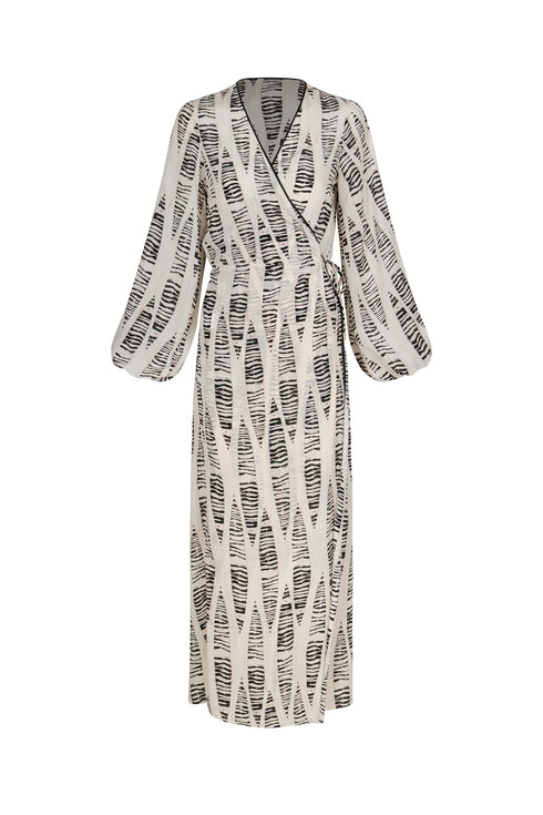 Tertulia Crepe Chine Maxi Dress / Cream Canoe