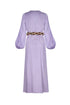Tertulia Martellato Silk Maxi Dress / Lila