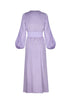 Tertulia Martellato Silk Maxi Dress / Lila