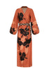 Tertulia Martellato Silk Maxi Dress / Terra Orchideas