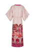 Topacio Linen Tunic / Fuchsia Palms*