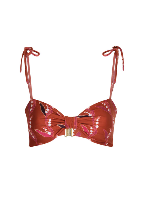 San Miguel Top Hand Embroidered/ Terra Flor de Mayo