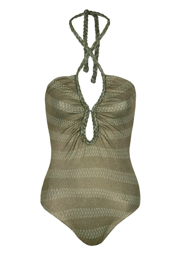 Saint Tropez One Piece / Golden Green
