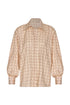 Barnes Cotton Bio Shirt / Beige May Flower